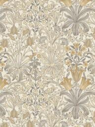 William Morris At Home Woodland Weeds Made to Measure Curtains or Roman Blind, Barley - thumbnail 1