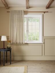 John Lewis Premium Linen Multiway Header Slot Top/Hidden Tab Voile Panel - thumbnail 5