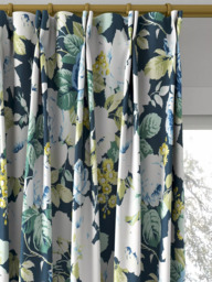 Sanderson Chelsea Made to Measure Curtains or Roman Blind, Forest/Indigo - thumbnail 4