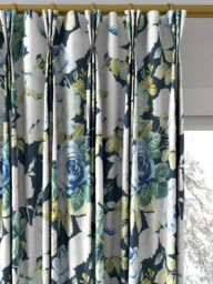 Sanderson Chelsea Made to Measure Curtains or Roman Blind, Forest/Indigo - thumbnail 6
