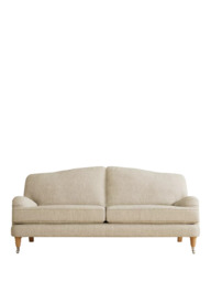 Laura Ashley Lynden Large 3 Seater Sofa, Oak Leg - thumbnail 3