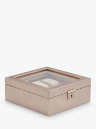 WOLF Palermo Leather 6 Piece Watch Box - thumbnail 2
