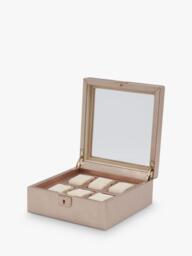 WOLF Palermo Leather 6 Piece Watch Box - thumbnail 3