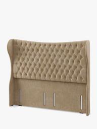 Hypnos Elizabeth Extra Wide Upholstered Headboard, Super King Size - thumbnail 2