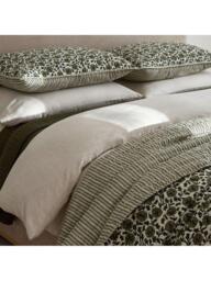West Elm Laney Floral Quilted Bedspread, Elm - thumbnail 4