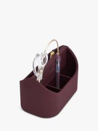 Stackers Portable Desk Caddy, Garnet - thumbnail 4