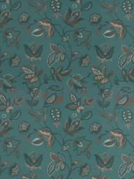 John Lewis Cordelia Floral Weave Pair Lined Pencil Pleat Curtains - thumbnail 6