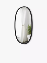 Umbra Hub Oval Wall Mirror, Black - thumbnail 3
