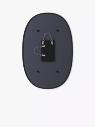 Umbra Hub Oval Wall Mirror, Black - thumbnail 4