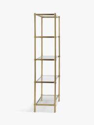 Pottery Barn Everson Bookcase, Brass - thumbnail 4