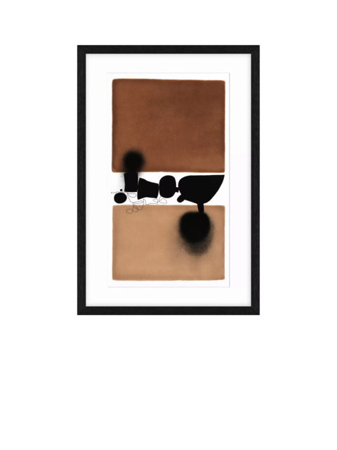 Tate + John Lewis Victor Pasmore 'Abstract' Wood Framed Print & Mount, 62 x 42cm - image 1