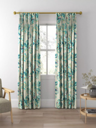 Harlequin Kelapa Made to Measure Curtains or Roman Blind, Lagoon/Cerise - thumbnail 5