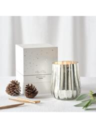 The White Company Fir Tree Mercury Two Wick Candle - thumbnail 2