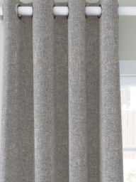 John Lewis Boucle Pair Blackout/Thermal Lined Eyelet Curtains - thumbnail 1