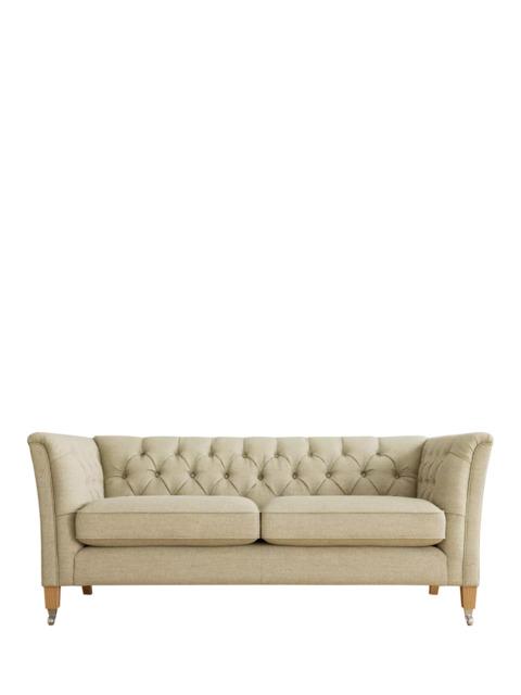 Laura Ashley Chatsworth Small 2 Seater Sofa, Oak Leg - image 1