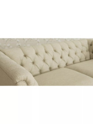 Laura Ashley Chatsworth Small 2 Seater Sofa, Oak Leg - thumbnail 4