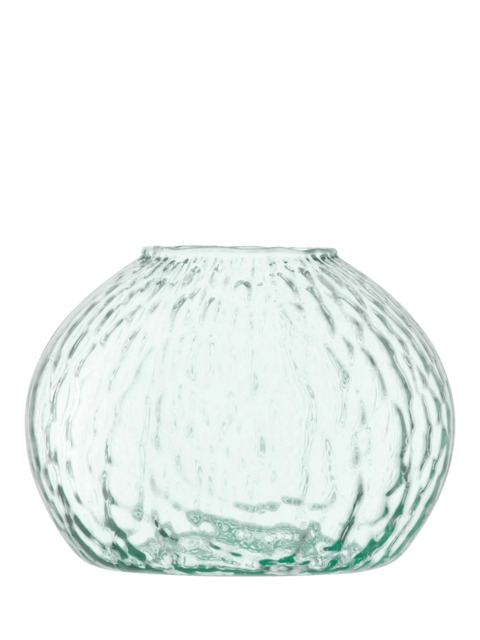 LSA International Canopy Seed Recycled Glass Vase, H11cm, Clear - image 1