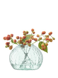 LSA International Canopy Seed Recycled Glass Vase, H11cm, Clear - thumbnail 2