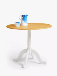John Lewis Clayton 2-4 Seater Drop Leaf Round Dining Table, FSC-Certified (Beech Wood) - thumbnail 2