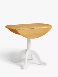 John Lewis Clayton 2-4 Seater Drop Leaf Round Dining Table, FSC-Certified (Beech Wood) - thumbnail 3
