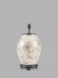 Jenny Worrall Honeysuckle Glass Lamp Base, Natural, H34.5cm