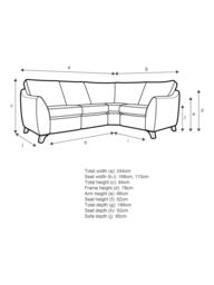 G Plan Vintage The Sixty Eight 5+ Seater LHF Corner Sofa - thumbnail 2