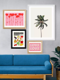 EAST END PRINTS Luxe Poster Co. 'Borough Market ' Framed Print - thumbnail 2