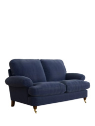 Laura Ashley Beaumaris Small 2 Seater Sofa, Teak Leg