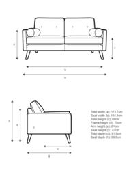 G Plan Vintage The Sixty Five Medium 2 Seater Sofa - thumbnail 2