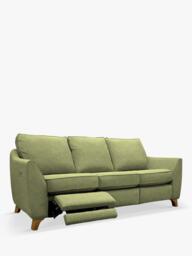 G Plan Vintage The Sixty Eight LHF Large 3 Seater Sofa with Footrest Mechanism - thumbnail 1