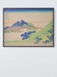 John Lewis Katsushika Hokusai 'The Inume Pass in Kai Province' Framed Print, 62 x 82cm, Multi - thumbnail 1