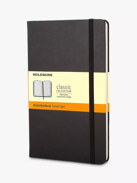 Moleskine Large Hard Cover Ruled Notebook - image 1