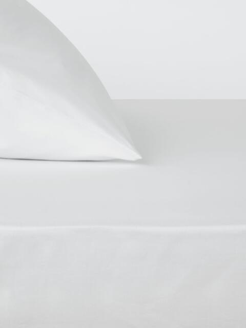 John Lewis Egyptian Cotton Sateen 600 Thread Count Fitted Sheet - image 1