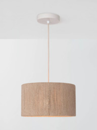 John Lewis Rope Pendant Ceiling Shade, 30cm, Natural