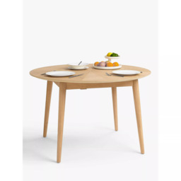 John Lewis Iona 4-6 Seater Extending Round Dining Table - thumbnail 5