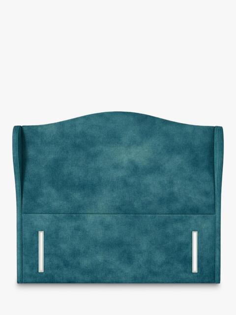 John Lewis Alderly Winged Full Depth Upholstered Headboard, Double