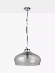 John Lewis Cartmel Textured Glass Pendant Ceiling Light - thumbnail 3