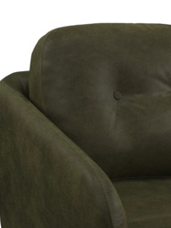 John Lewis Arlo Leather Armchair, Dark Leg - thumbnail 6