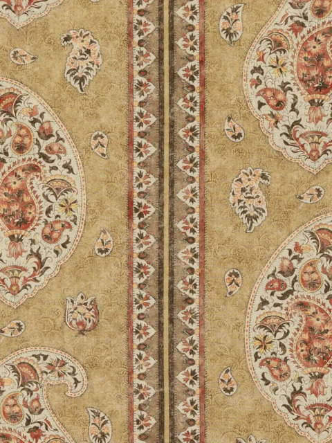 GP & J Baker Coromandel Made to Measure Curtains or Roman Blind, Tobacco - image 1