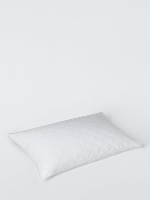 John Lewis Natural Cotton Quilted Standard Pillow Protector - image 1
