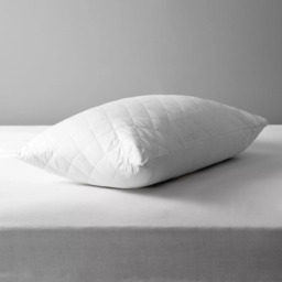 John Lewis Natural Cotton Quilted Standard Pillow Protector - thumbnail 3