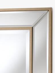 Yearn Bevelled Glass Rectangular Wall Mirror - thumbnail 2