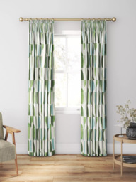 Harlequin Torillo Made to Measure Curtains or Roman Blind, Emerald/Azul/Pistachio - thumbnail 3