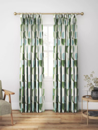 Harlequin Torillo Made to Measure Curtains or Roman Blind, Emerald/Azul/Pistachio - thumbnail 5