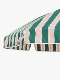 Business & Pleasure Co. Club Umbrella Striped Garden Parasol, 2m, Bistro Green - thumbnail 4