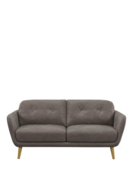 John Lewis Arlo Medium 2 Seater Leather Sofa, Light Leg - thumbnail 5