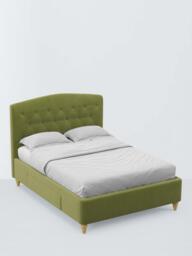 John Lewis Rue 2 Drawer Upholstered Bed Frame, Double - thumbnail 6