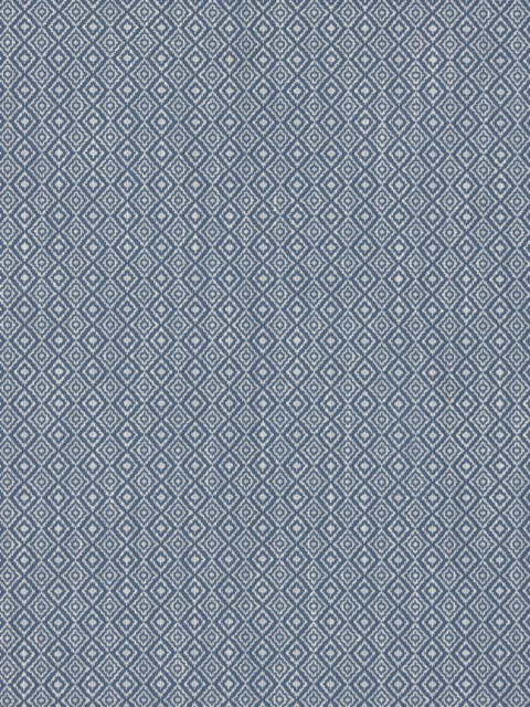 John Lewis Diamond Weave Made to Measure Curtains or Roman Blind, Blue - image 1