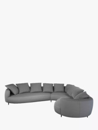 John Lewis Lozenge RHF Corner Sofa - thumbnail 5