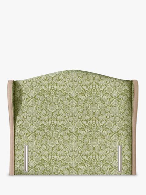 John Lewis Alderly Winged Full Depth Upholstered Headboard, Double
